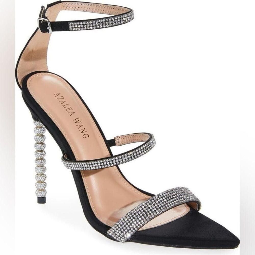 Unbranded Women's Black and Silver Sandals